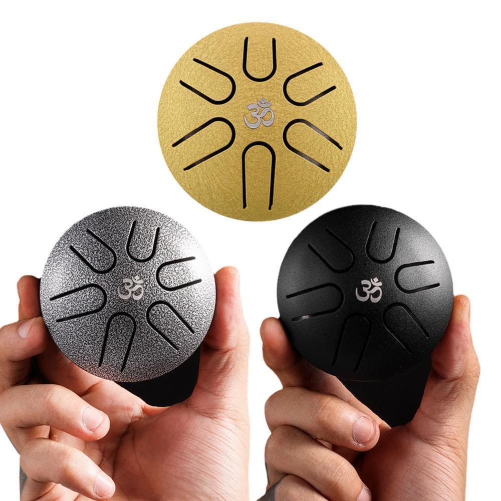Tongue Drum Steel - HLURU Drum lidah baja 3 inci