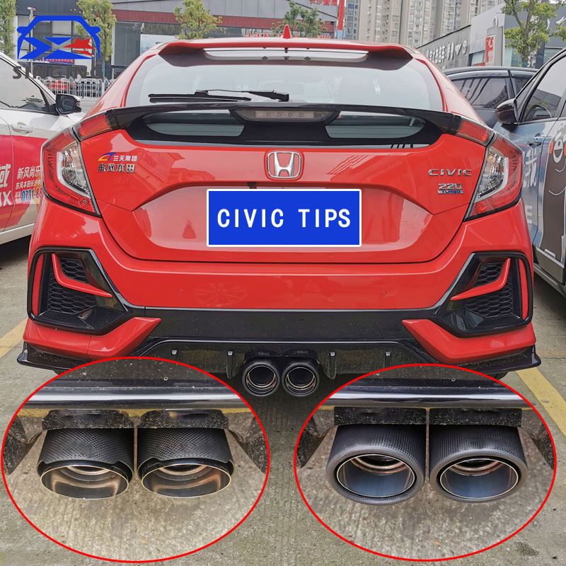 Musical Instrument Pipe - 2 Buah untuk Honda FK7 Civic