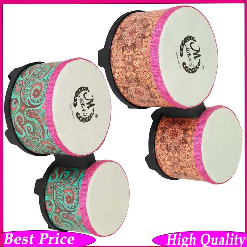 Bongo Drum Set - Set Drum Bongo Portabel 5+6 Inci,