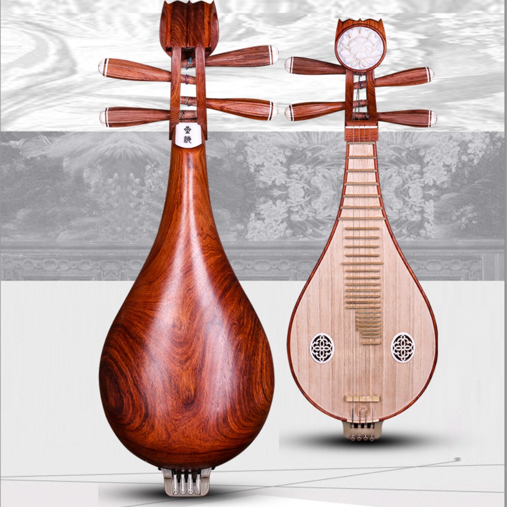 Musical Instruments - Beijing Xinghai 8414-A Liuqin Kayu Rosewood