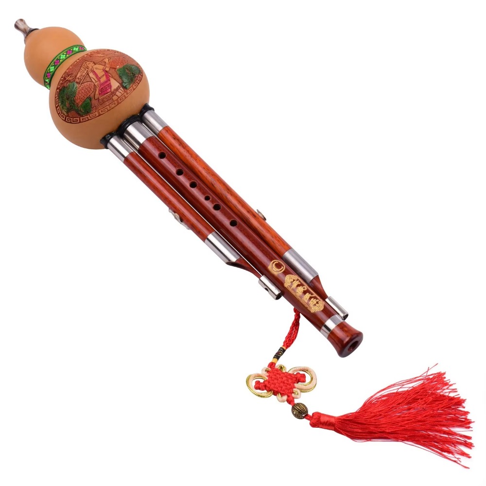 Musical Instruments - Seruling Labu Hulusi 3 Nada Kunci
