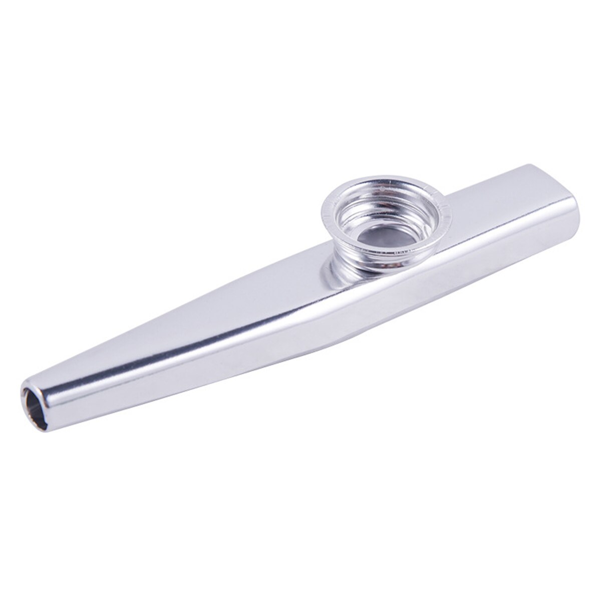 Musical Instrument Kazoo - Kazoo instrumen musik paduan aluminium perak,