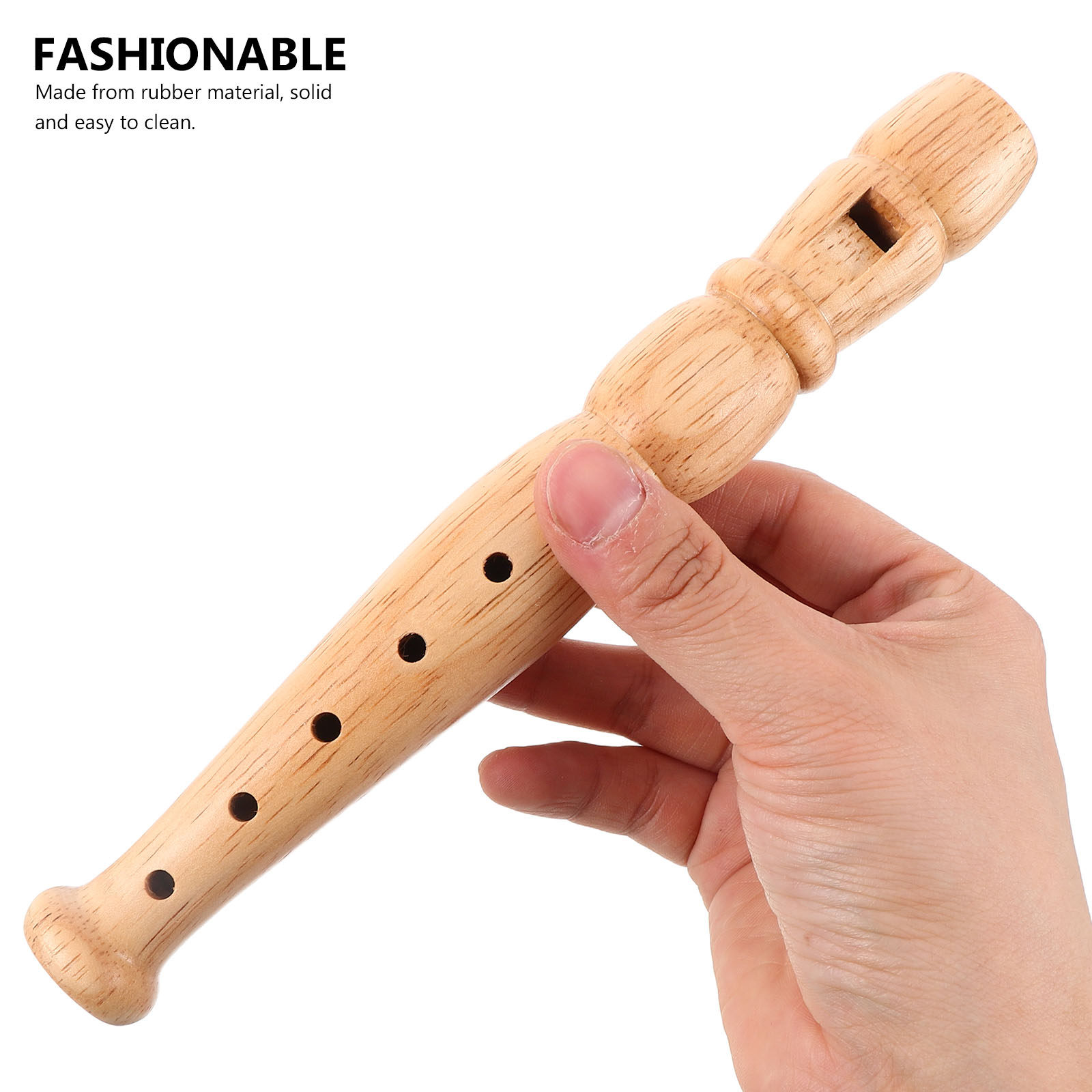 Musical Instrument A Recorder - Rekorder Kayu Enam Lubang untuk Pemula,