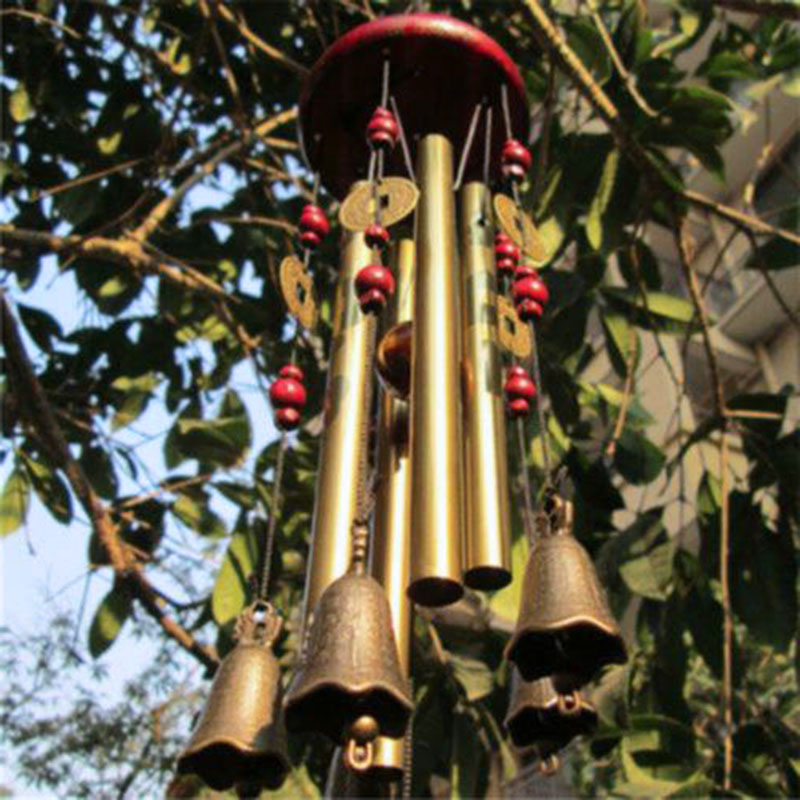 Wind Chime Tubular - Lonceng angin pelindung logam, tabung aluminium,