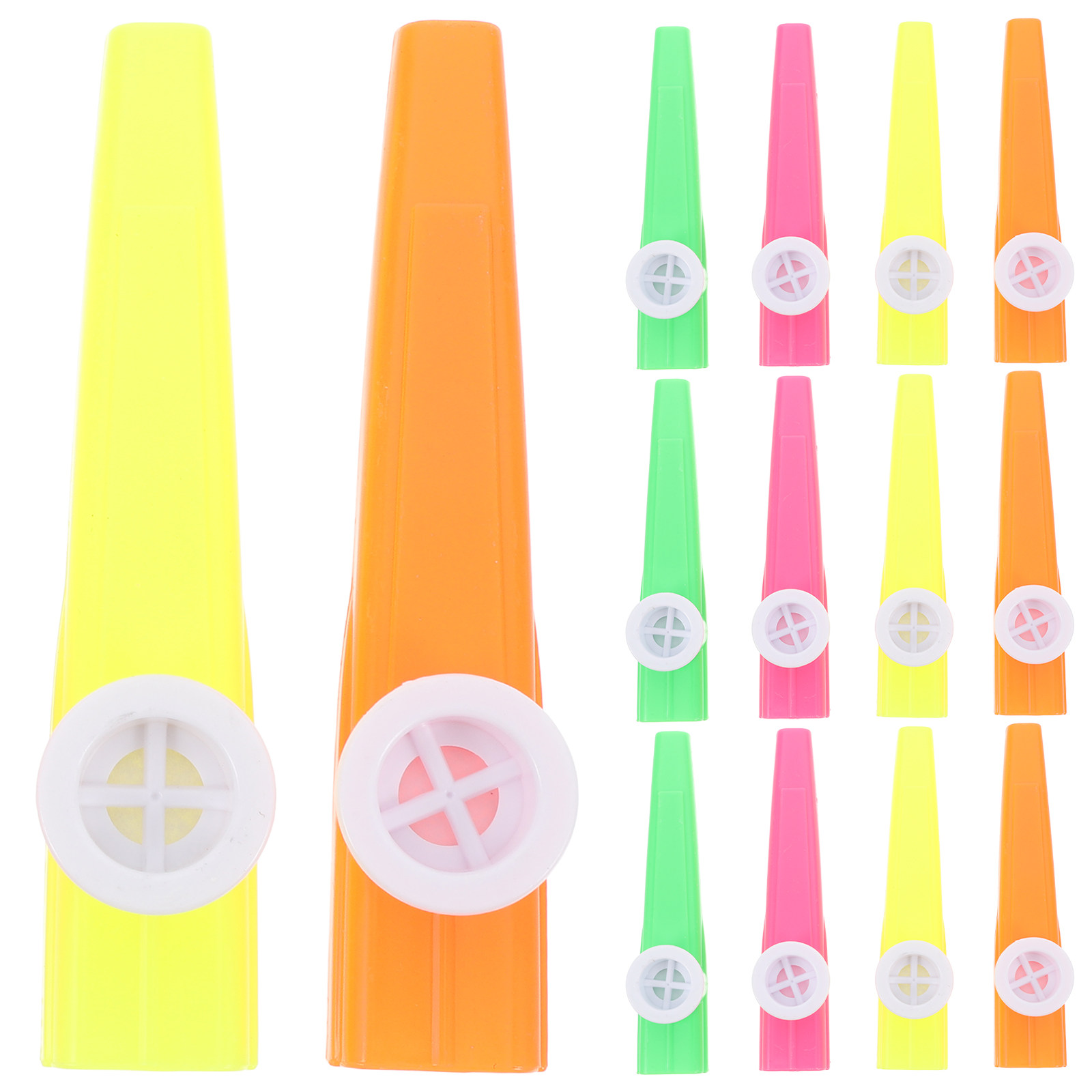 Musical Instrument Kazoo - 24 Buah Kazoo Plastik Berbagai Macam