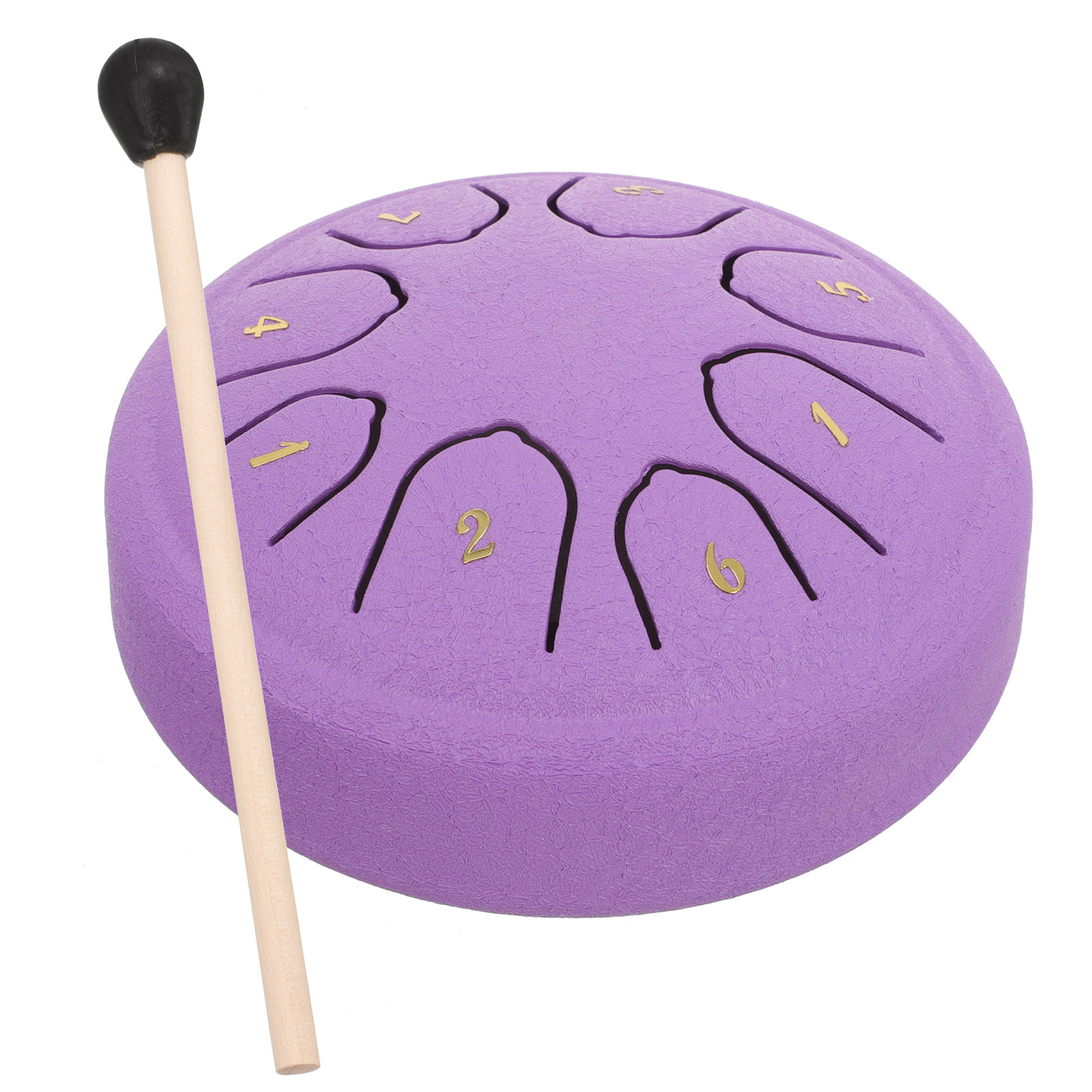 Tongue Drum Steel - 1Set Drum Lidah Baja Instrumen Meditasi