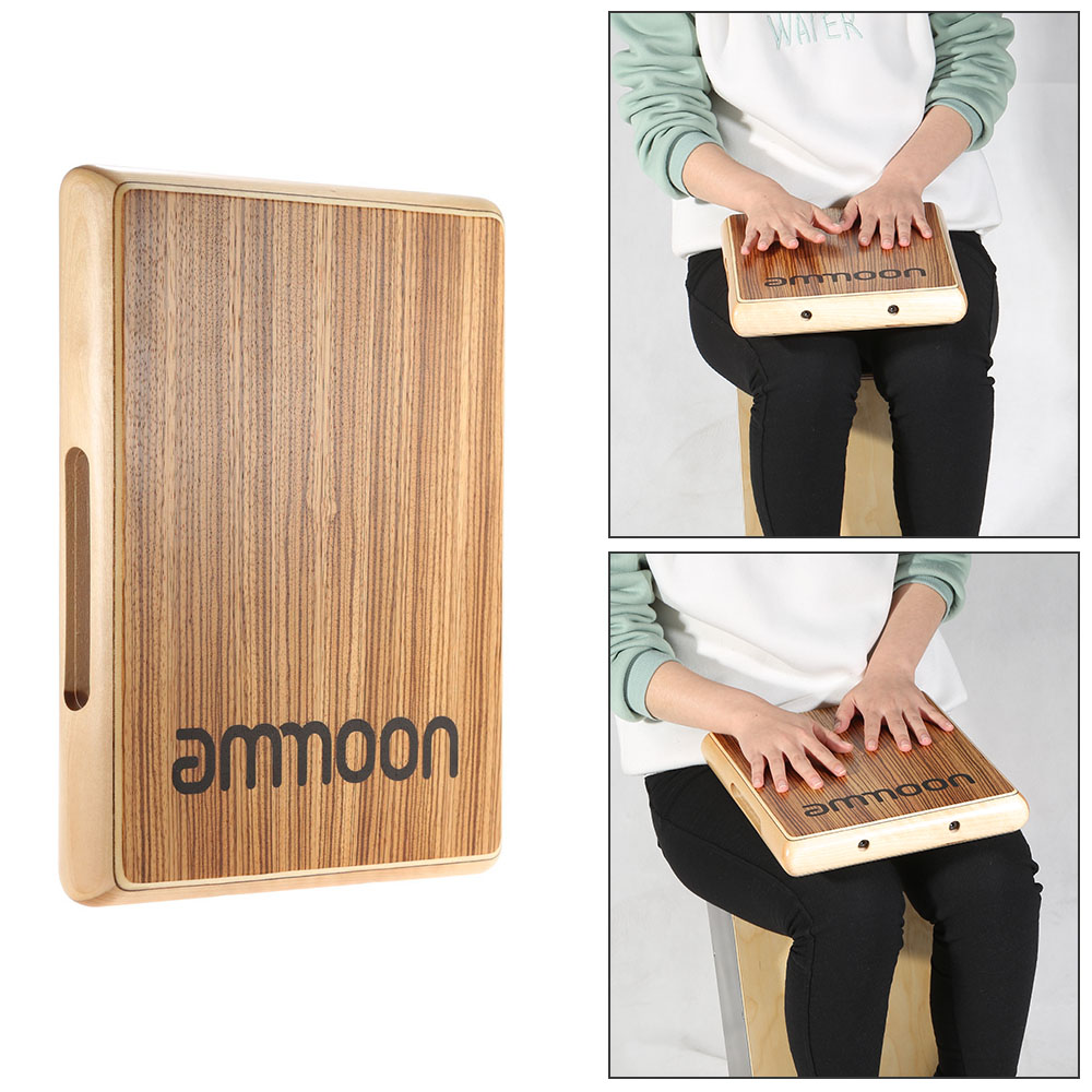 Cajon Box Drum - Instrumen Perkusi Drum Tangan Datar Cajon