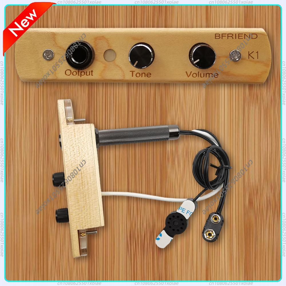 Cajon Box Drum - Cajon Box Drum Preamp/Pickup dengan Kontrol