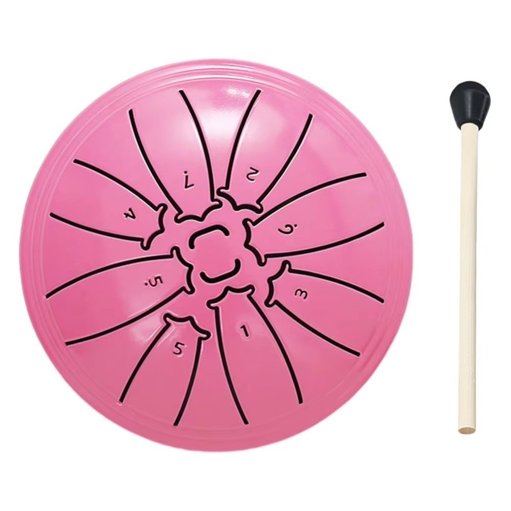 Tongue Drum Steel - Set Drum Lidah Baja 4 Inci