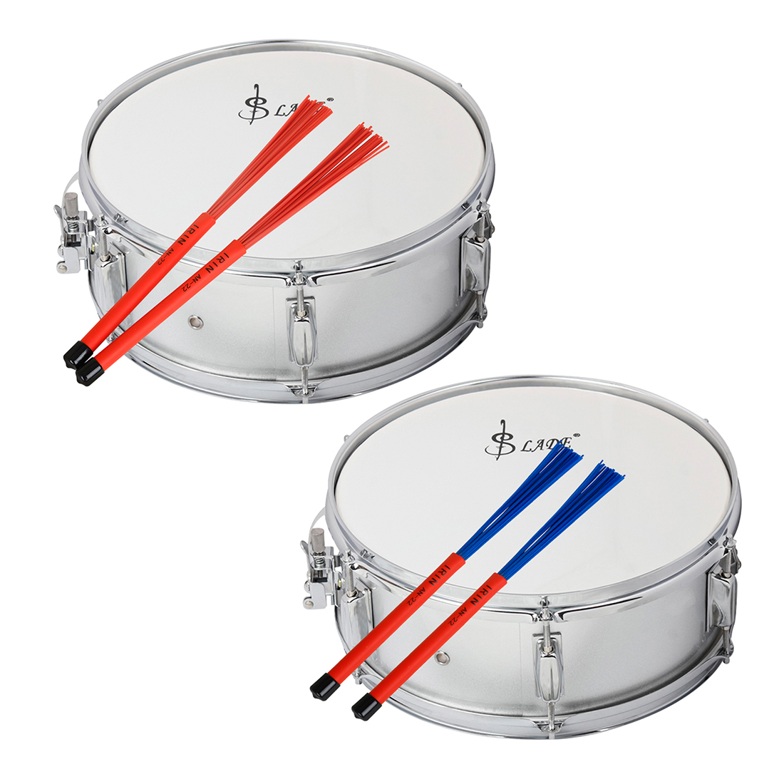 IRIN 1/5 Pasang Sikat Drum Caj - Cajon Box Drum ulasan dan harga