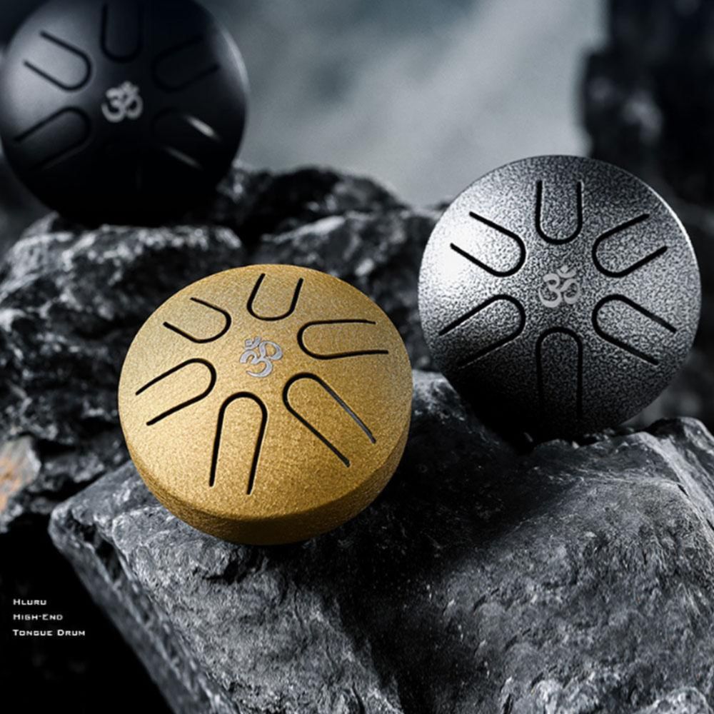 HLURU Drum lidah baja 3 inci 6 - Tongue Drum Steel ulasan dan harga