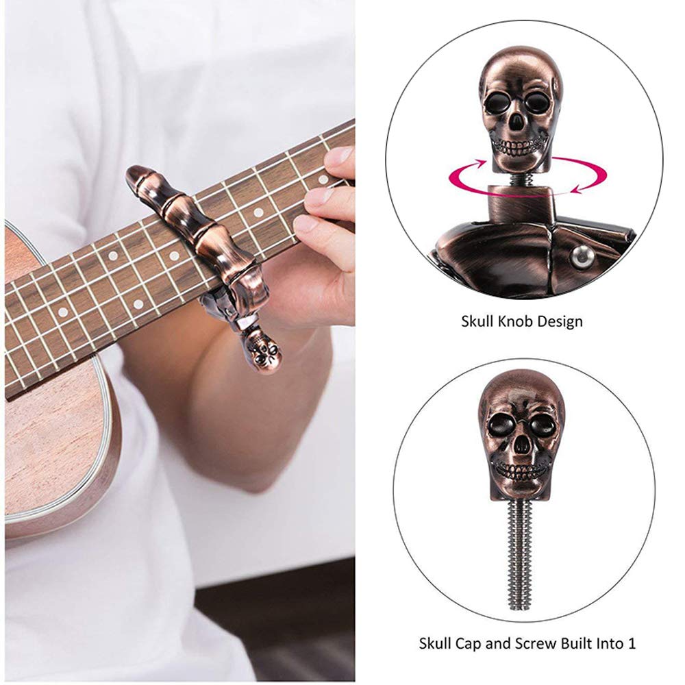 Capo Gitar Bentuk Tengkorak un - Musical Instrument Organ ulasan dan harga