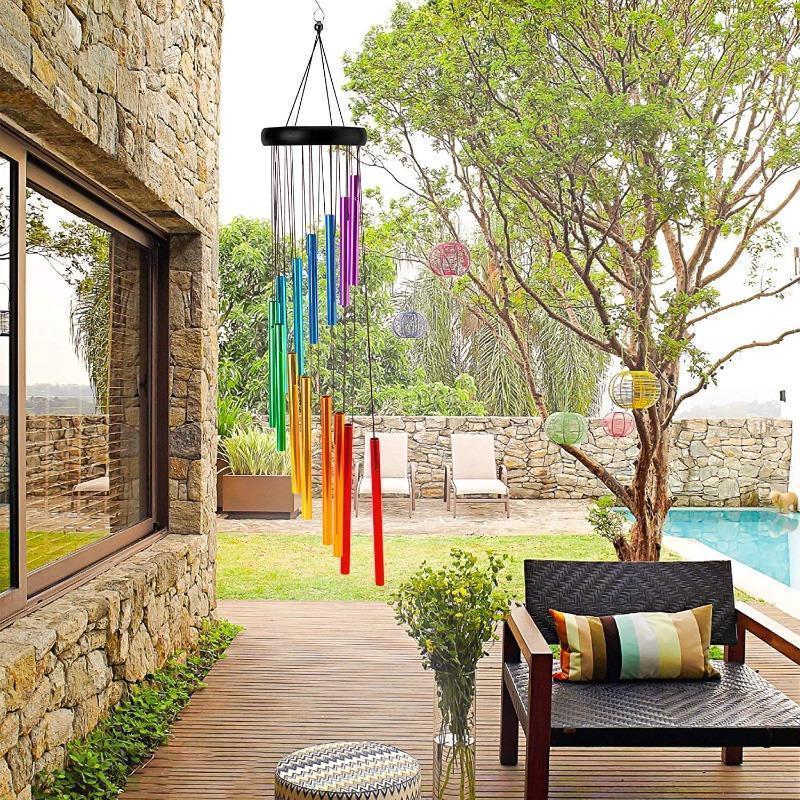 Lonceng Angin Kreatif Baru 12  - Wind Chime Tubular ulasan dan harga
