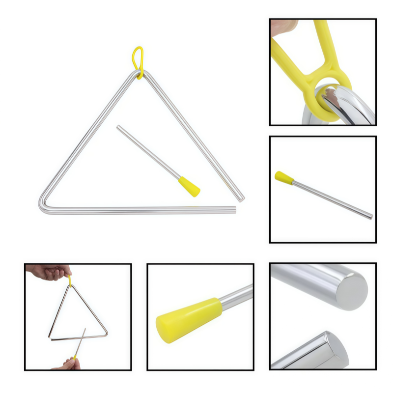 Set Instrumen Perkusi Segitiga - Musical Instrument Qin ulasan dan harga