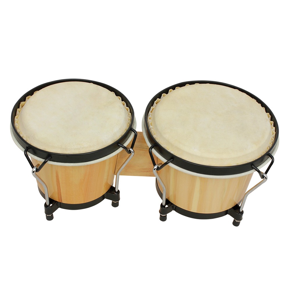 Set Drum Bongo Kayu 5,5 Inci & - Bongo Drum Set ulasan dan harga