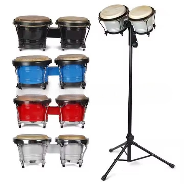 Tamborin Bongo Profesional den - Bongo Drum Set ulasan dan harga