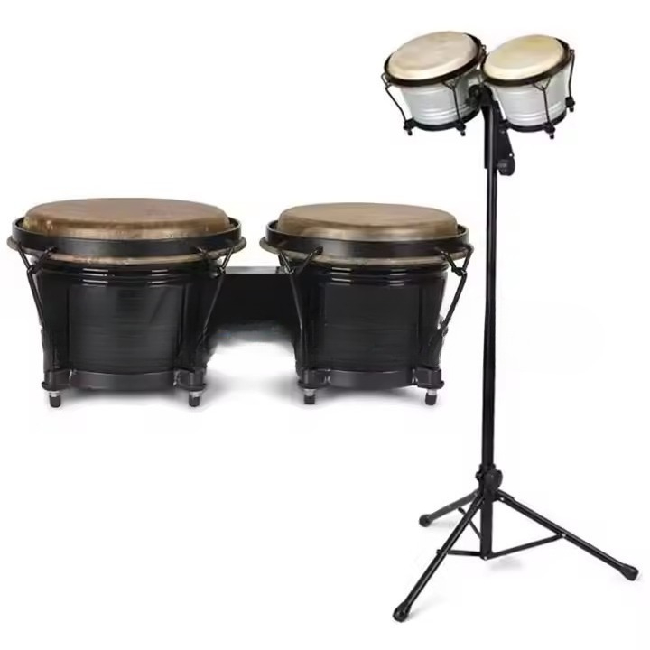 Tamborin Bongo Profesional den - Bongo Drum Set ulasan dan harga