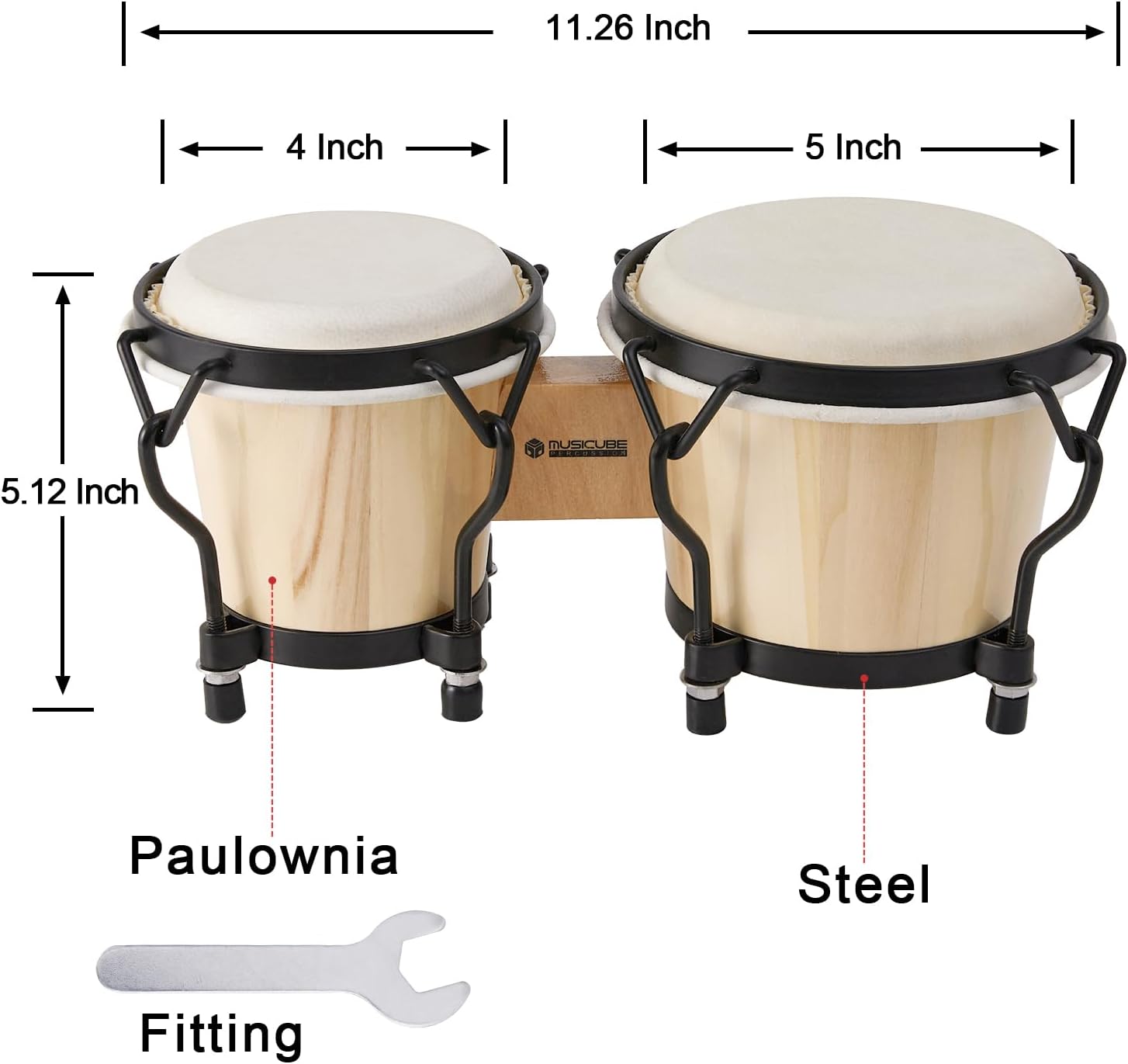 Harga Grosir Drum Bongo Kayu B - Bongo Drum Set ulasan dan harga
