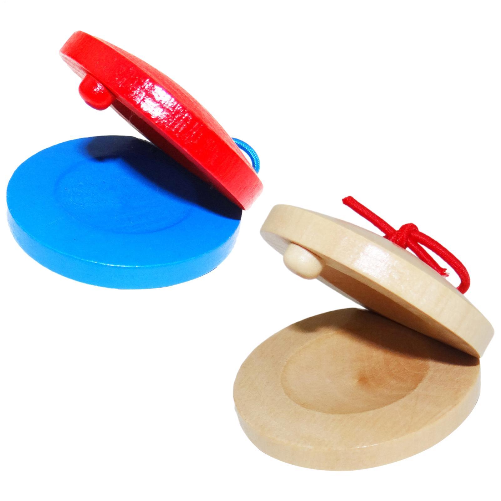 Kastanet Kayu Alat Musik Anak- - Musical Instrument Games ulasan dan harga