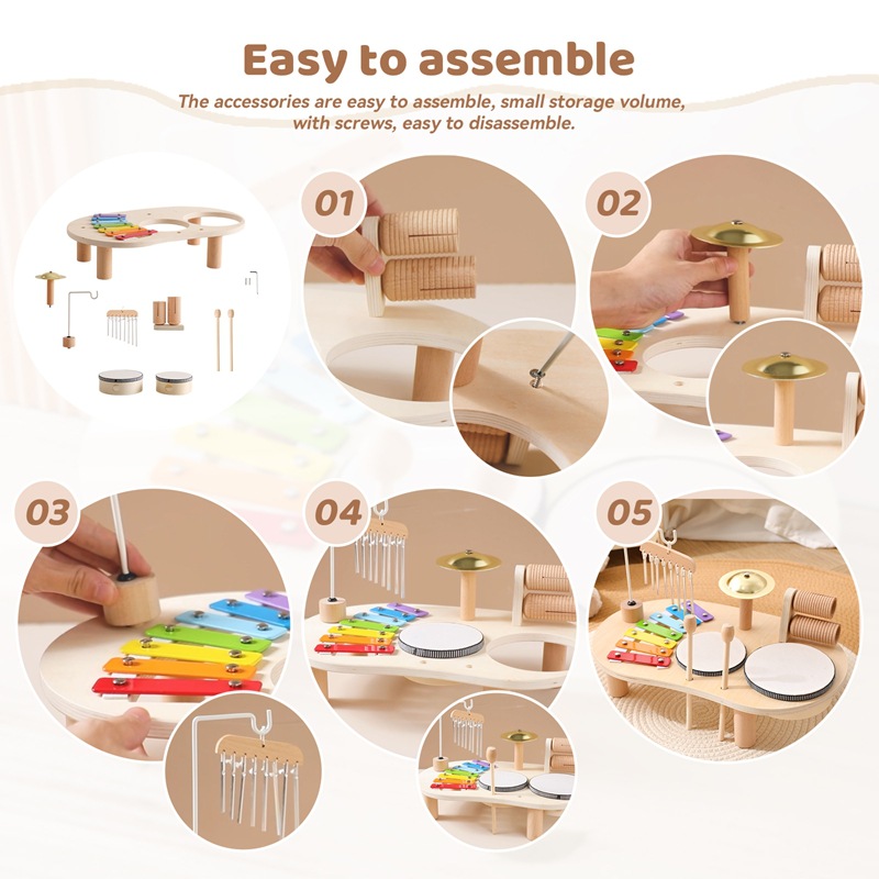 Mainan Edukasi Anak LazyChild  - Musical Instrument Games ulasan dan harga