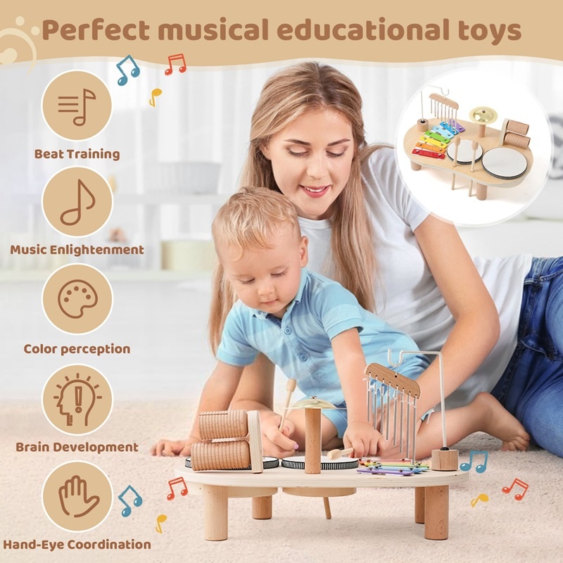 Mainan Edukasi Anak LazyChild  - Musical Instrument Games ulasan dan harga
