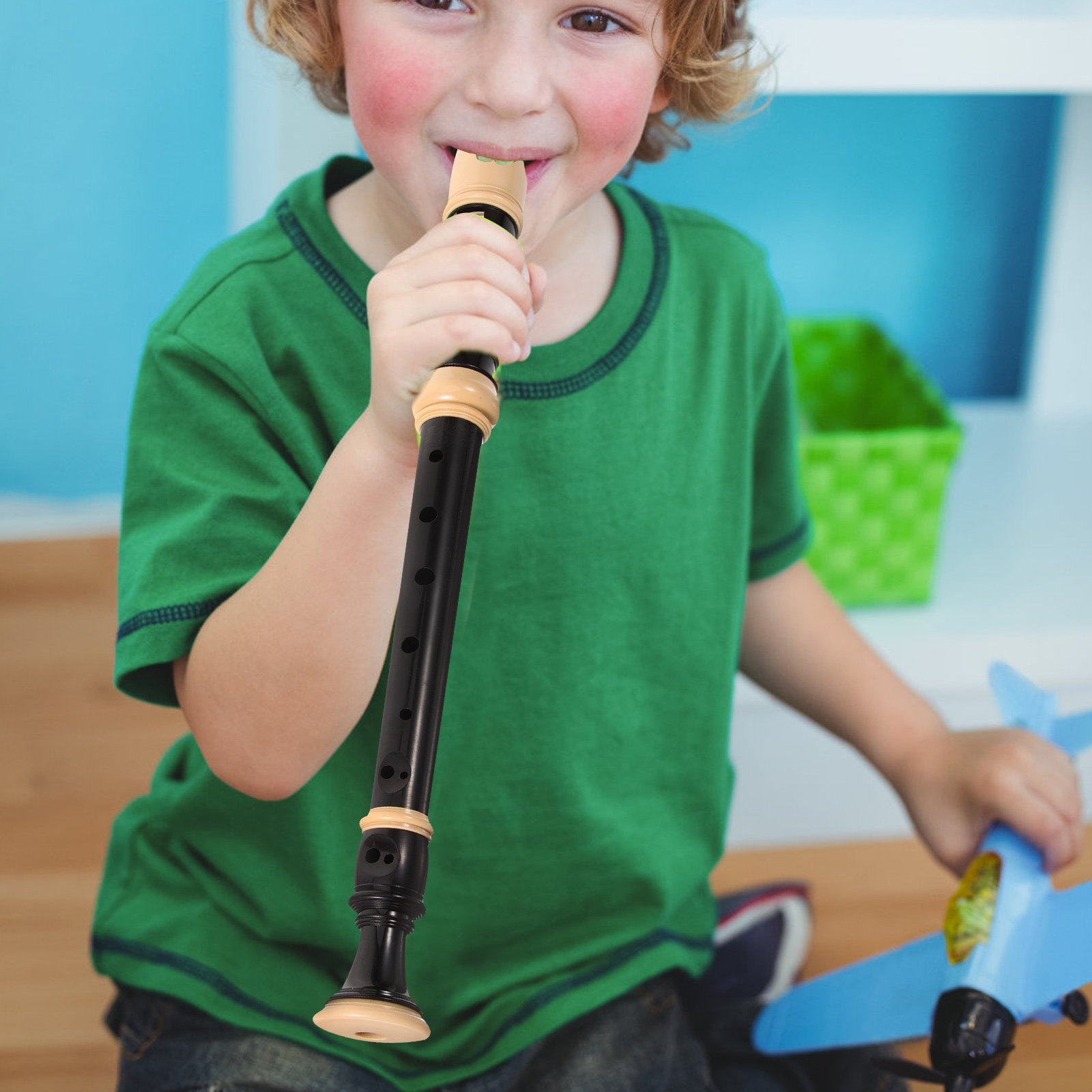 1Set Alat Musik Resin 8 Lubang - Musical Instrument A Recorder ulasan dan harga