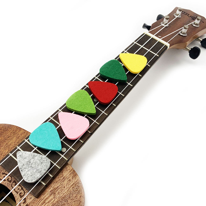 5/10/20PCS Pick Gitar Felt – P - Musical Instrument Organ ulasan dan harga
