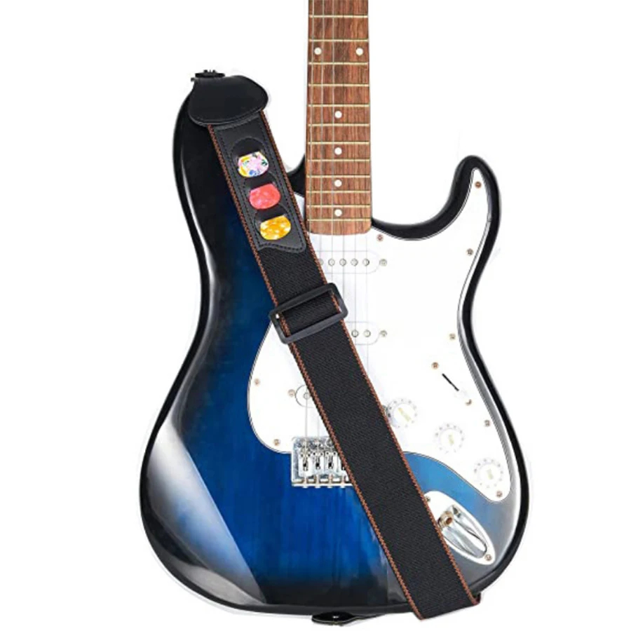 7 buah/set tali gitar hitam PU - Musical Instrument Organ ulasan dan harga