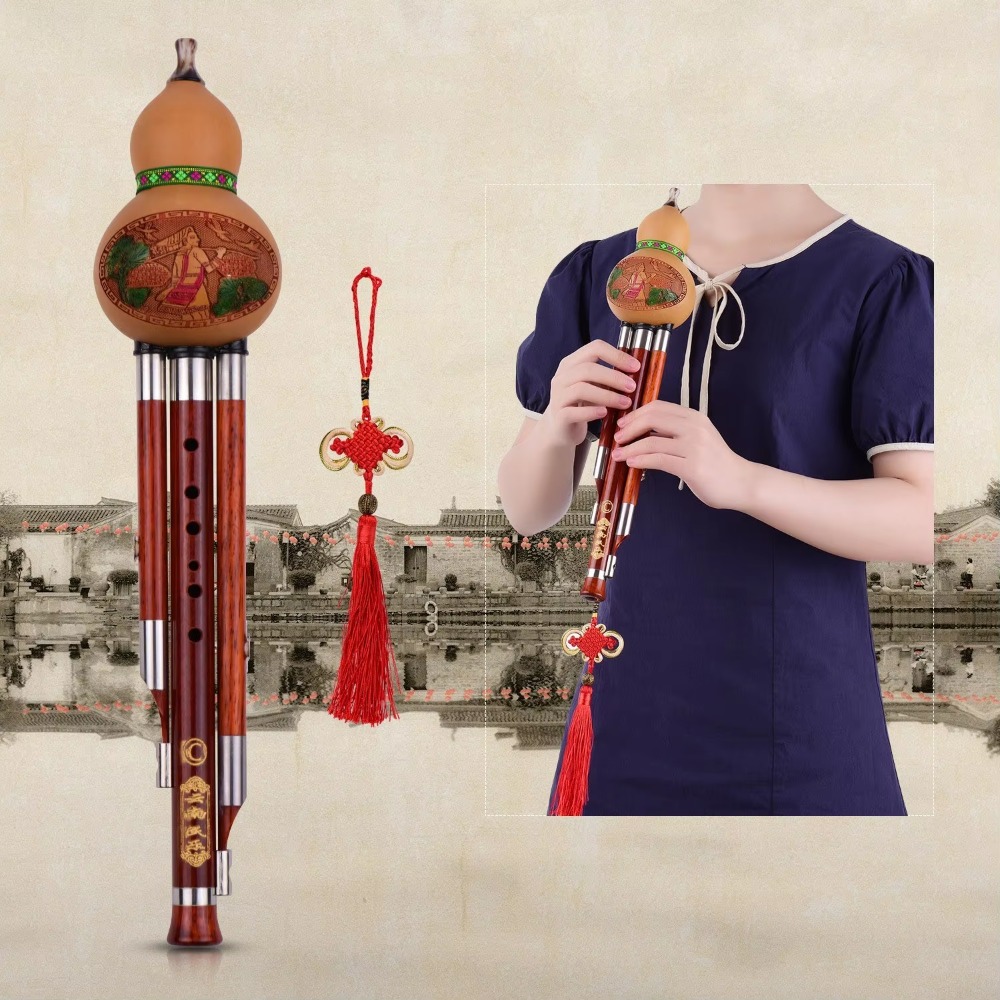 Seruling Labu Hulusi 3 Nada Ku - Musical Instruments ulasan dan harga