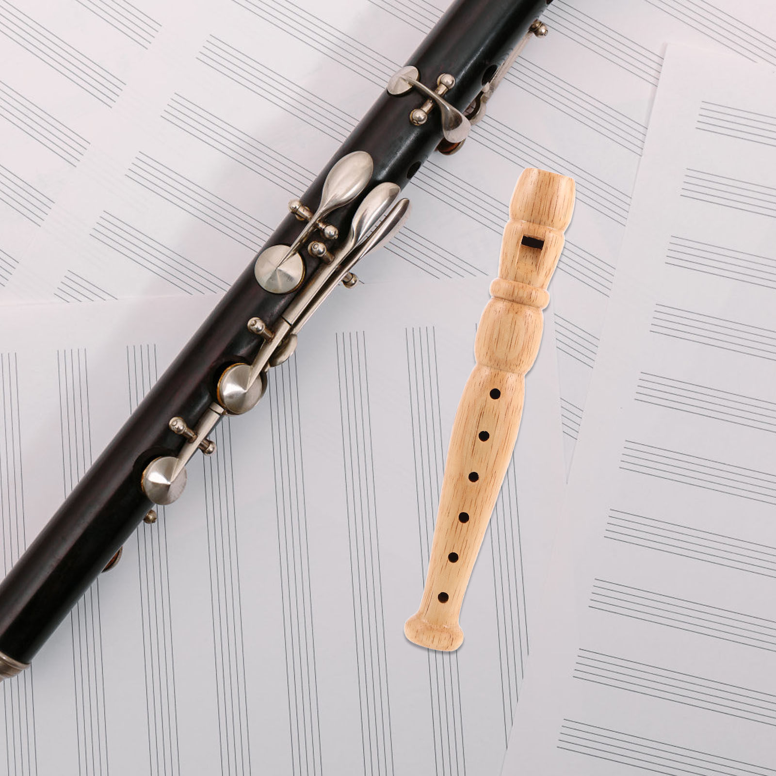 Rekorder Kayu Enam Lubang untu - Musical Instrument A Recorder ulasan dan harga