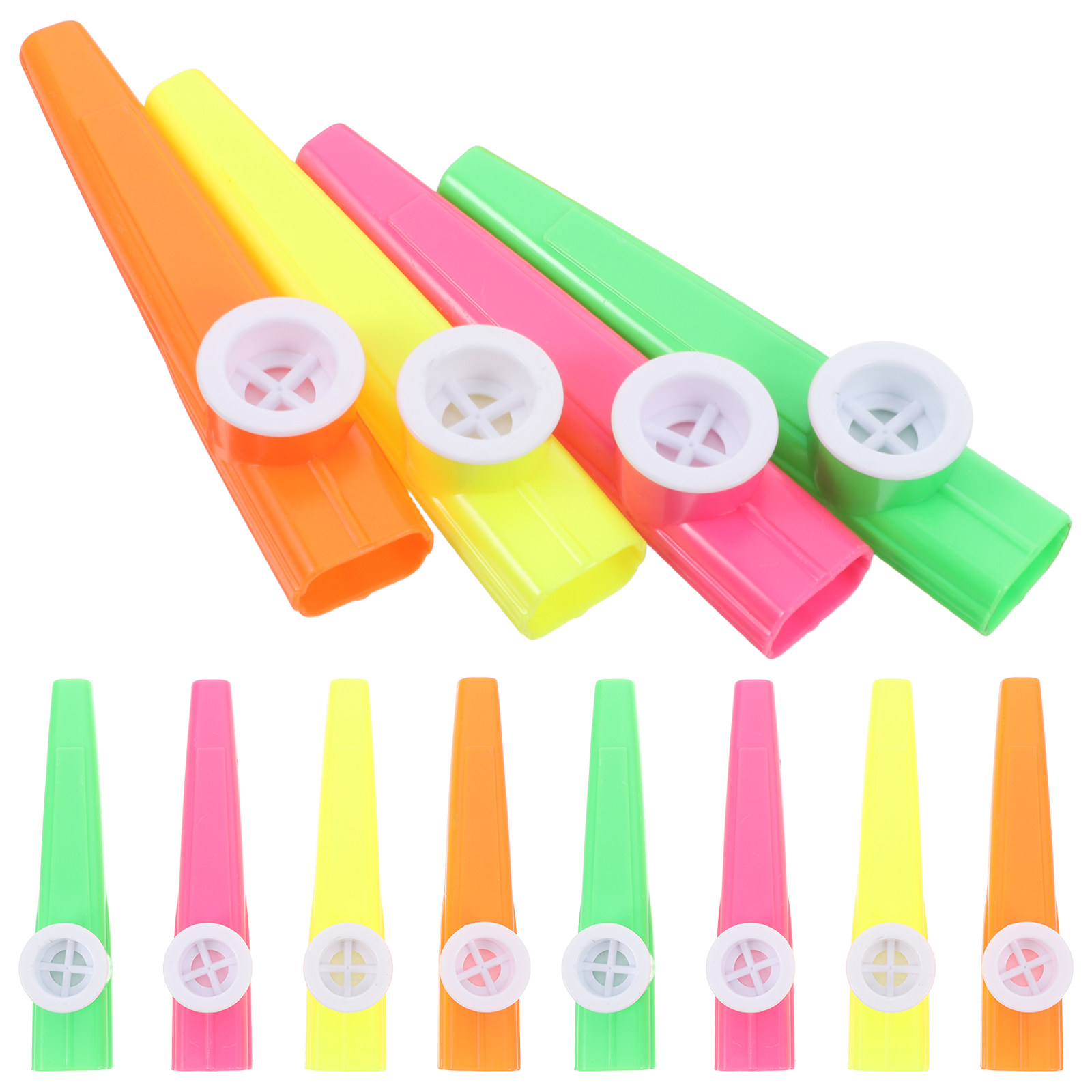 24 Buah Kazoo Plastik Berbagai - Musical Instrument Kazoo ulasan dan harga