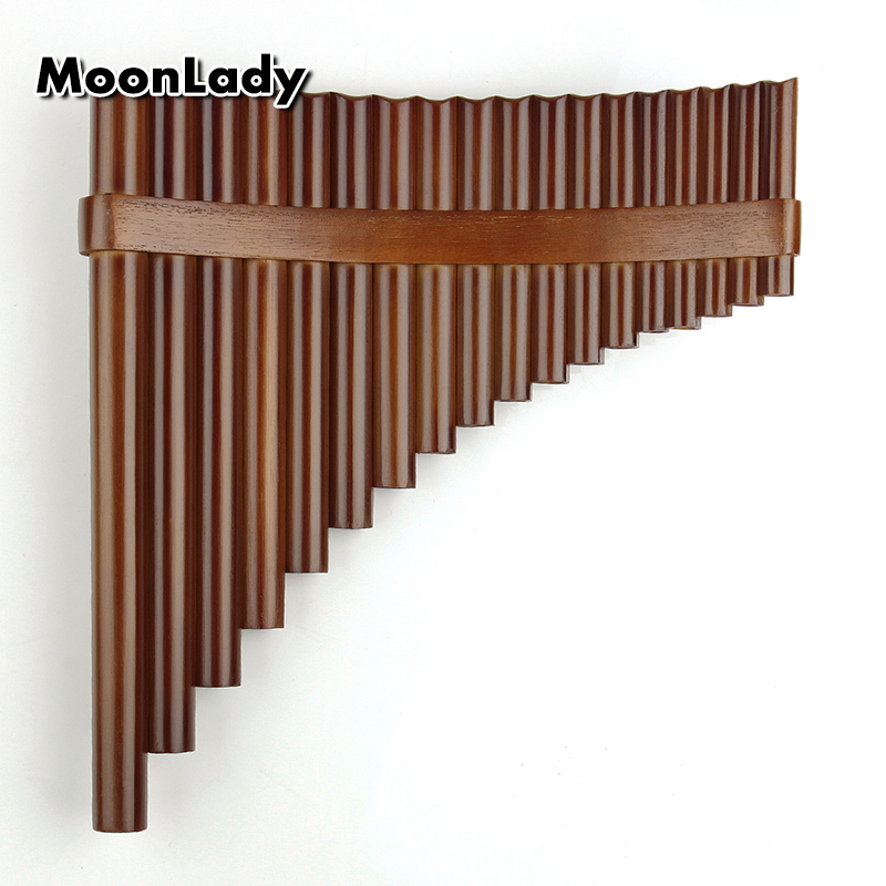 18 Pipa Pan Flute Bambu Warna  - Musical Instrument Pipe ulasan dan harga