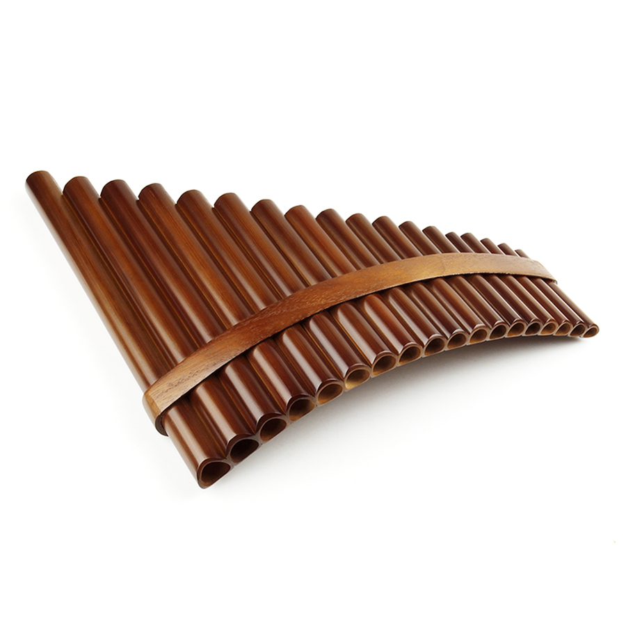 18 Pipa Pan Flute Bambu Warna  - Musical Instrument Pipe ulasan dan harga