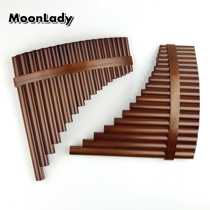 18 Pipa Pan Flute Bambu Warna  - Musical Instrument Pipe ulasan dan harga