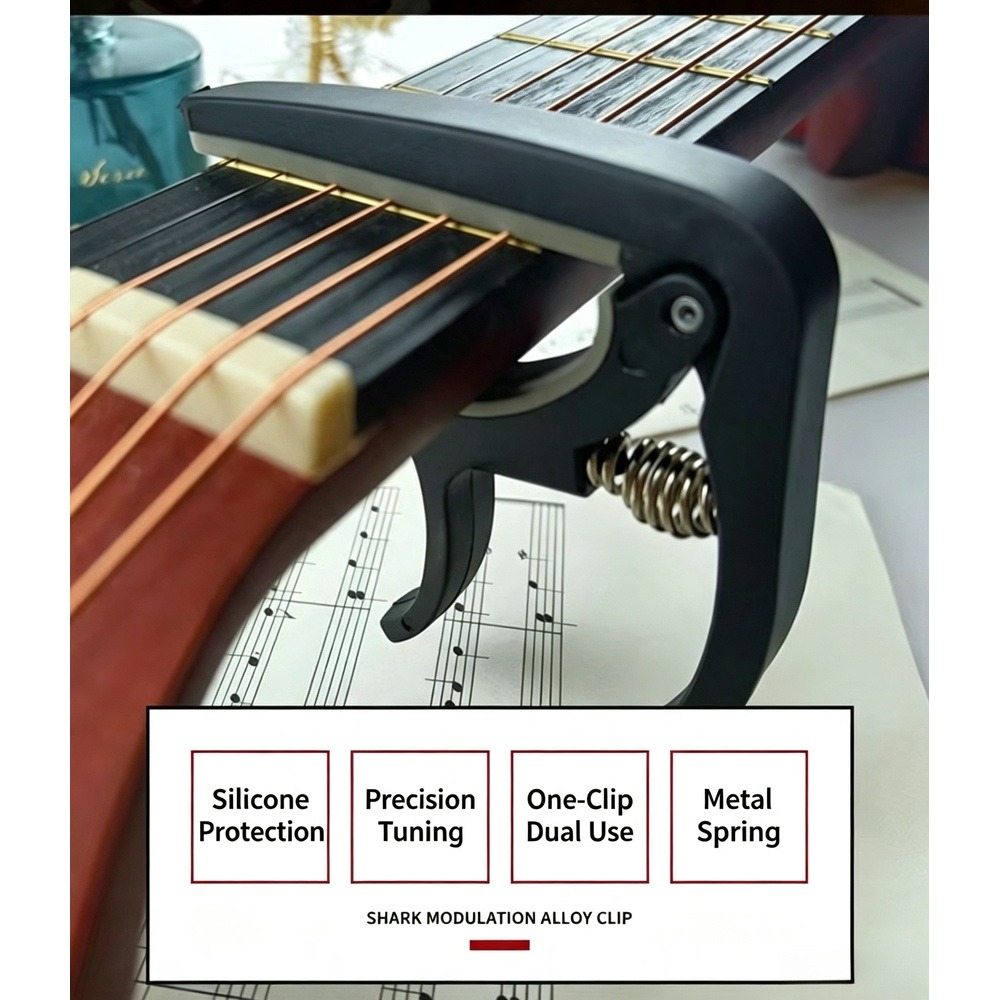 Capo Gitar 2 in 1 dengan Penar - Musical Instrument Organ ulasan dan harga