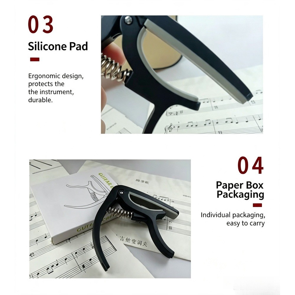 Capo Gitar 2 in 1 dengan Penar - Musical Instrument Organ ulasan dan harga
