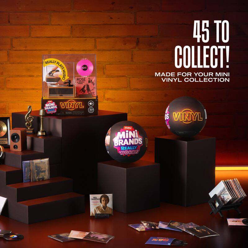 Koleksi Mini Brands Vinyl Real - Musical Instrument Brands ulasan dan harga