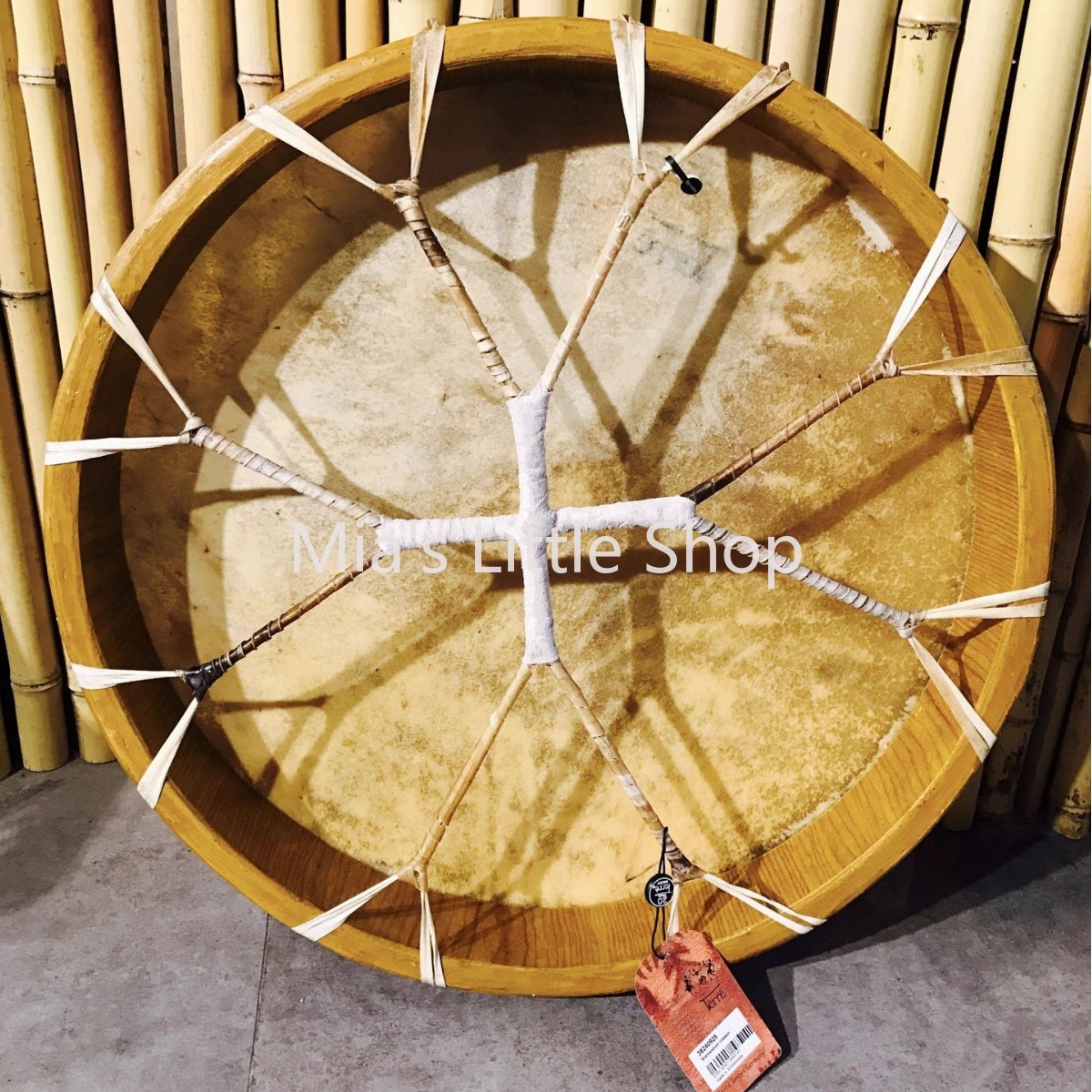 Drum Bingkai India Kulit Sapi  - Musical Instrument Indian ulasan dan harga