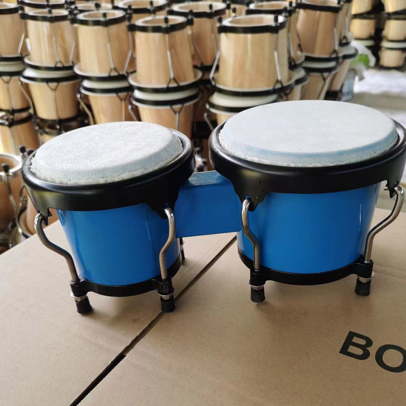 Drum Bongo Plastik ABS 4+5 inc - Bongo Drum Set ulasan dan harga