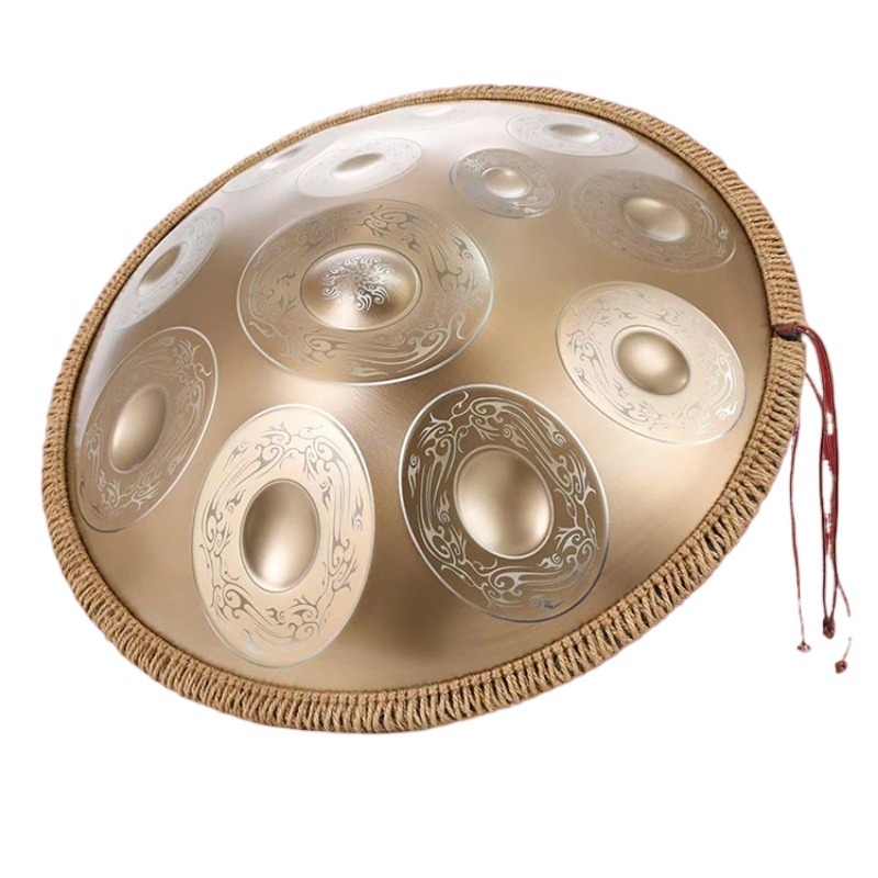 HandPan Baja Tahan Karat 18 In - Musical Instrument Qin ulasan dan harga