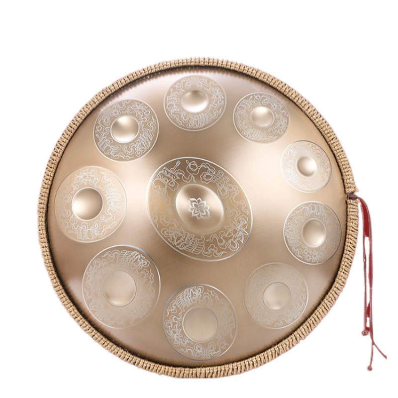 HandPan Baja Tahan Karat 18 In - Musical Instrument Qin ulasan dan harga