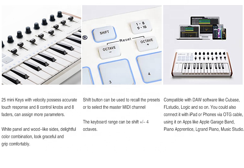 Keyboard Controller MIDI USB D - Musical Instrument Brands ulasan dan harga