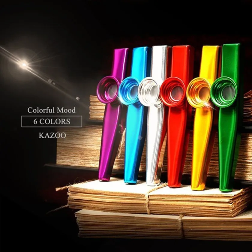    Kazoo Logam Harmonika Flut - Musical Instrument Kazoo ulasan dan harga