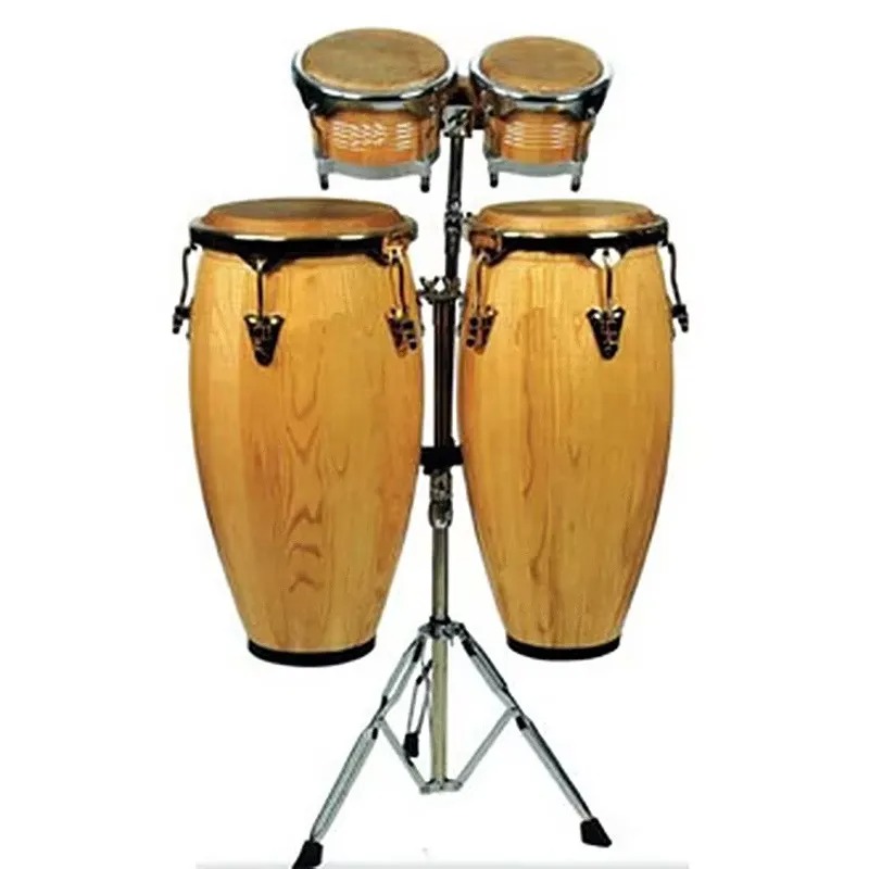 Set Drum Conga 10-11 Inci deng - Bongo Drum Set ulasan dan harga