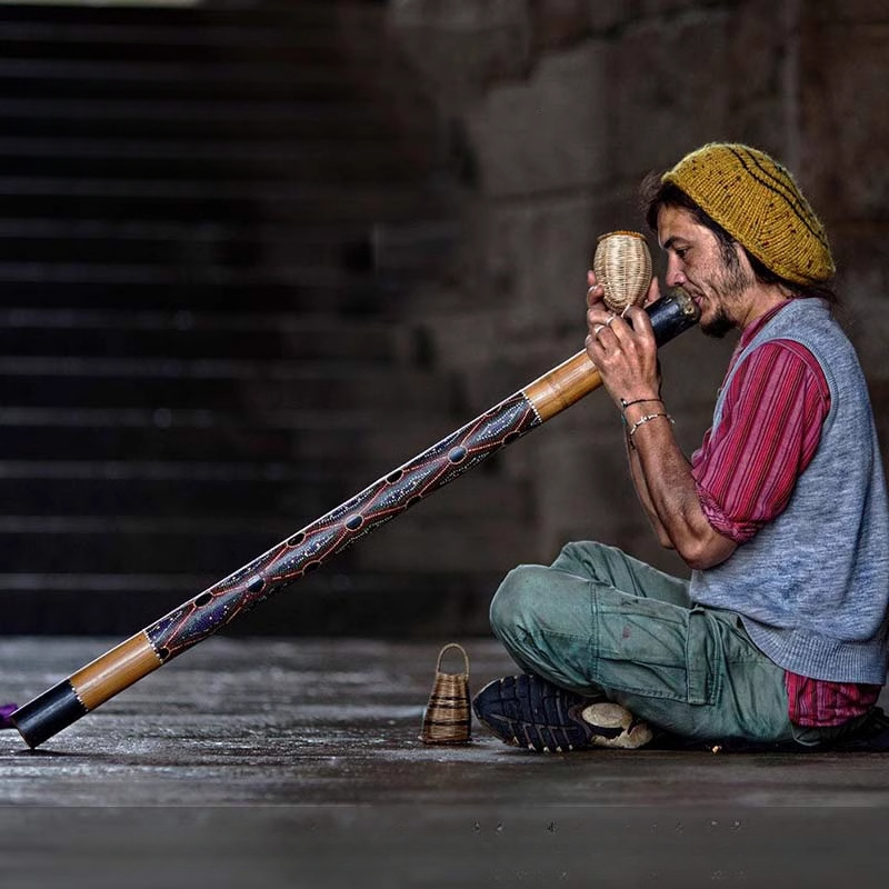 Didgeridoo Terapi Suara Jati B - Didgeridoo Bamboo ulasan dan harga