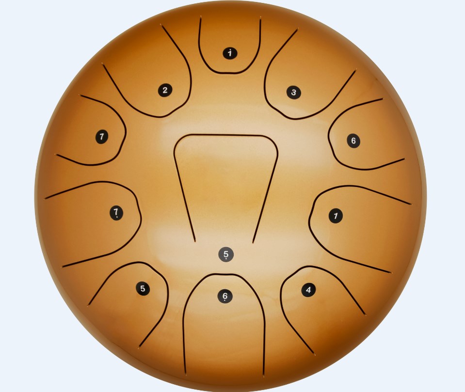 Drum Tangan Mutiara 12 inci, I - Tongue Drum Steel ulasan dan harga
