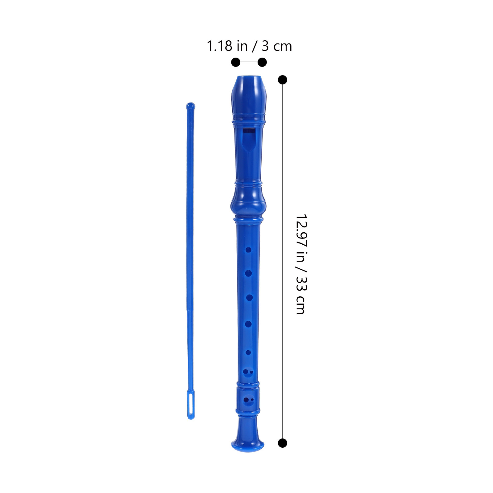 Rekorder Soprano 8 Lubang, Ala - Musical Instrument A Recorder ulasan dan harga