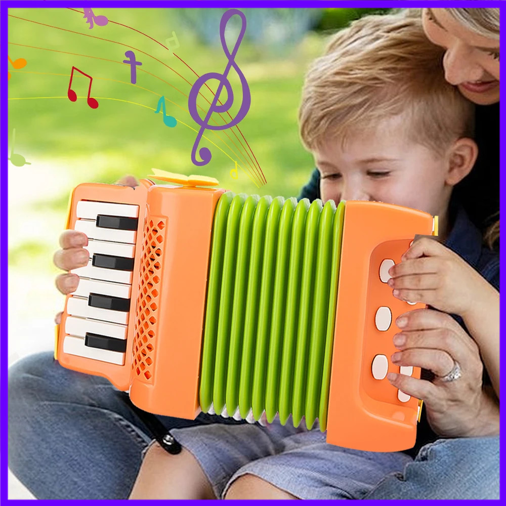 Mainan Akordeon Anak-anak 10 K - Musical Instrument Harmonium ulasan dan harga