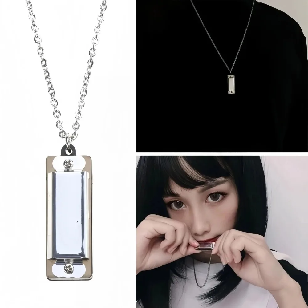 Kalung Harmonika Mini Pria dan - Musical Instrument Blow ulasan dan harga