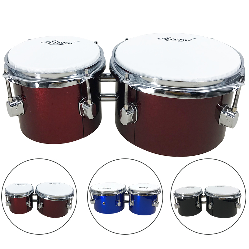 Set Drum Bongo Kayu Maple 6/8  - Musical Instrument Brands ulasan dan harga